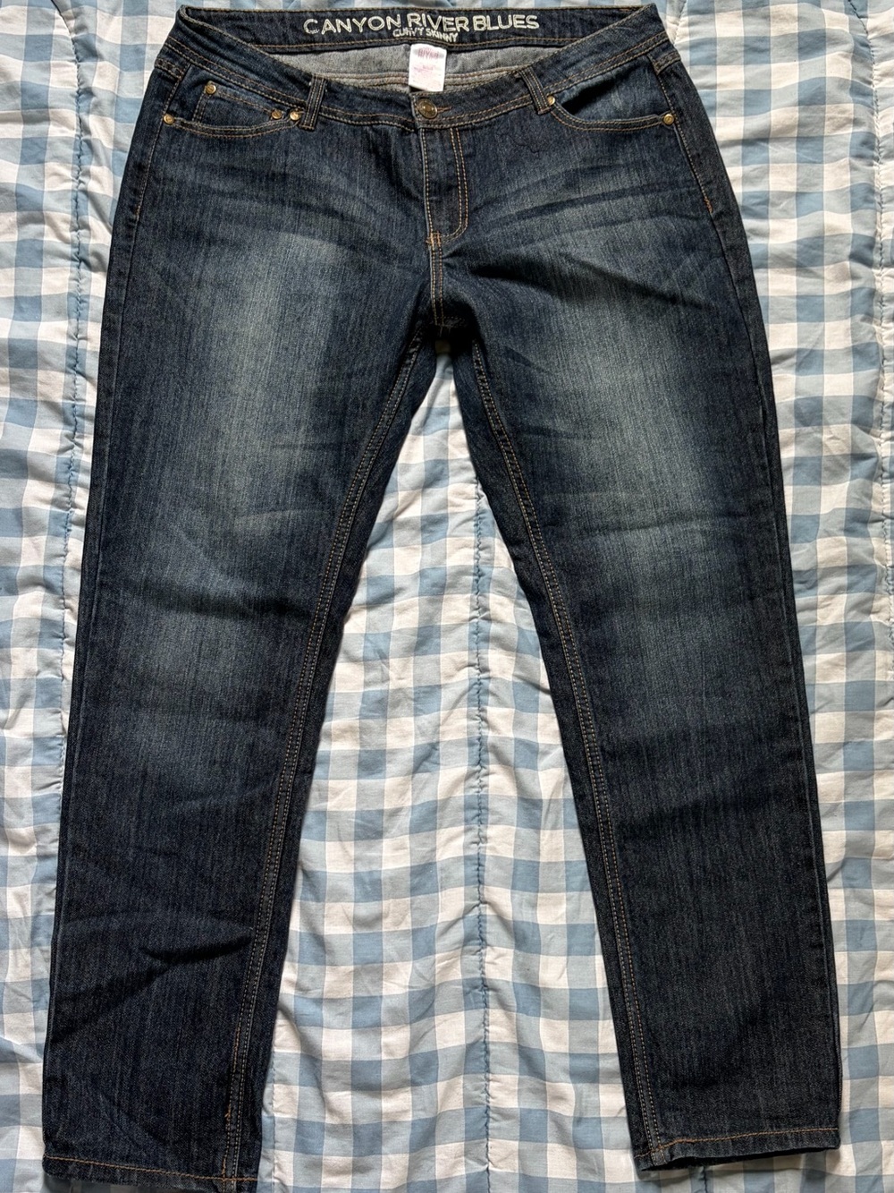 Canyon River Blues dark jeans curvy skinny